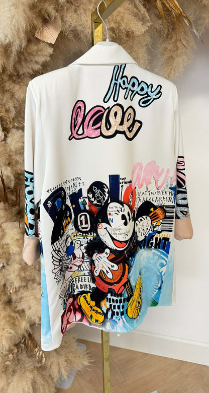 DESIGN MICKEY BLAZER OFFWHITE
