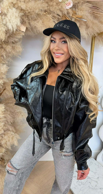 MUSTHAVE VEGAN JACKET 6238 BLACK