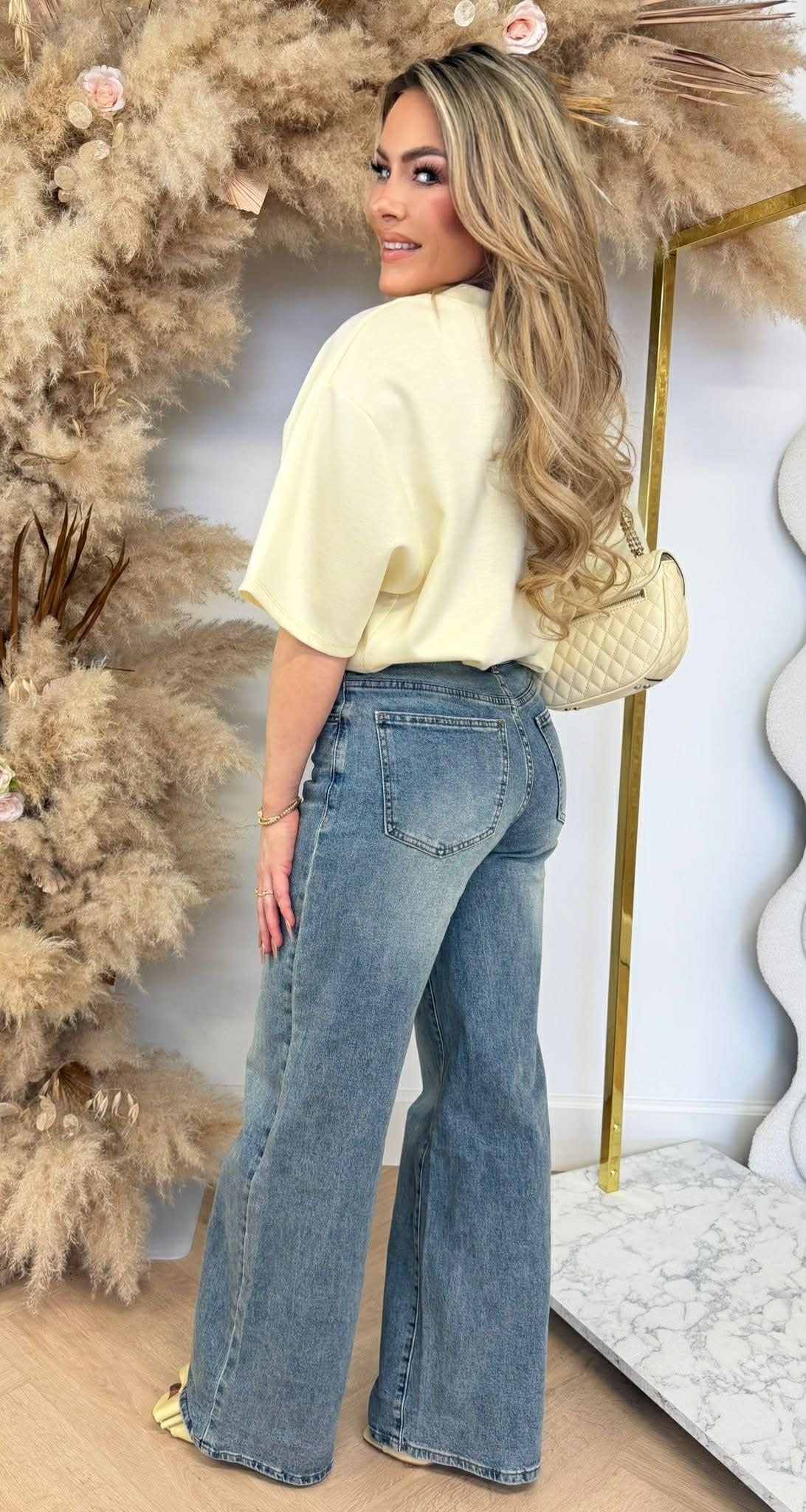 MUSTY CROPPED TOP YELLOW