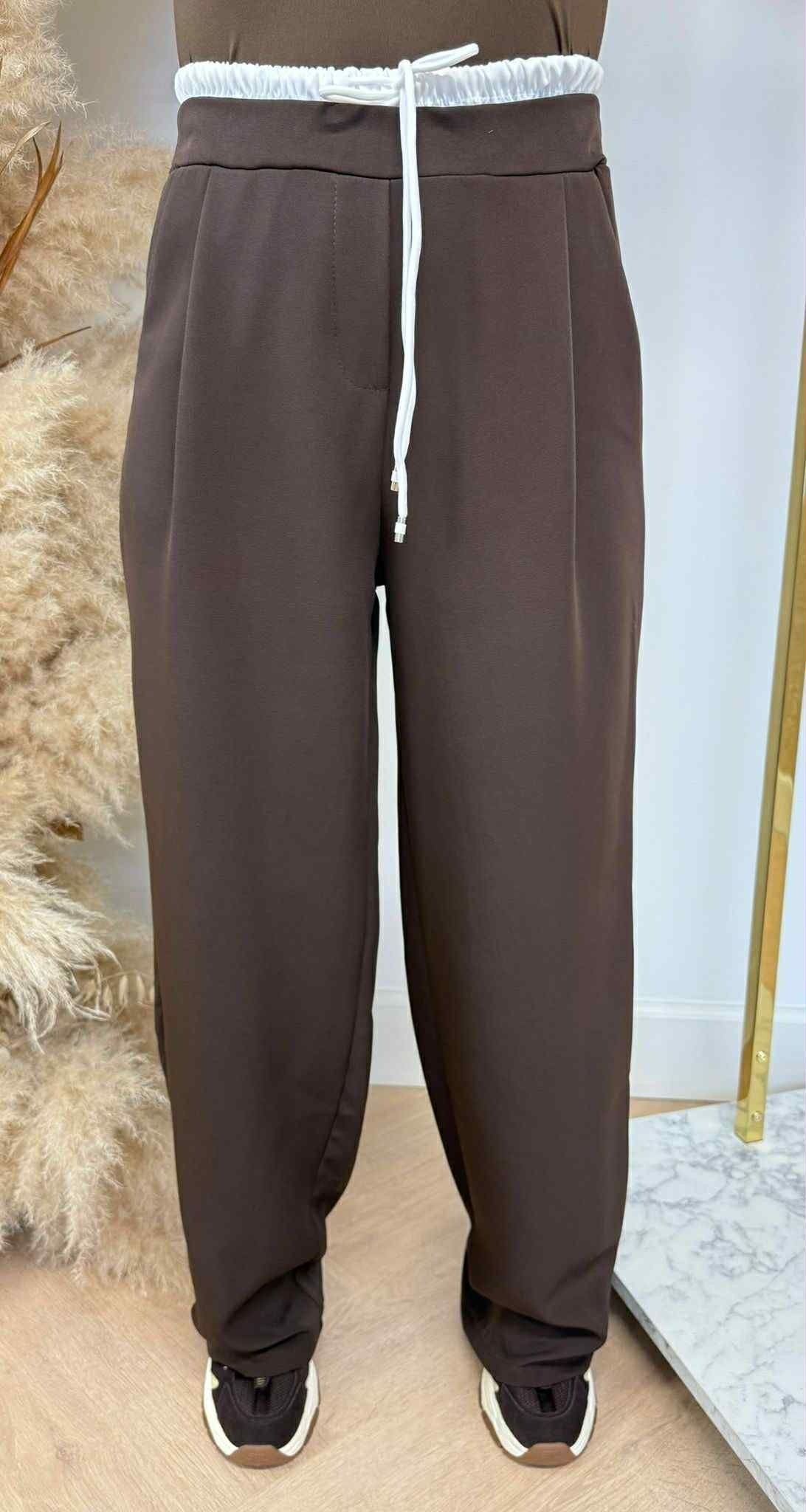 MY LOOK BASIC PANTALON CHOCO