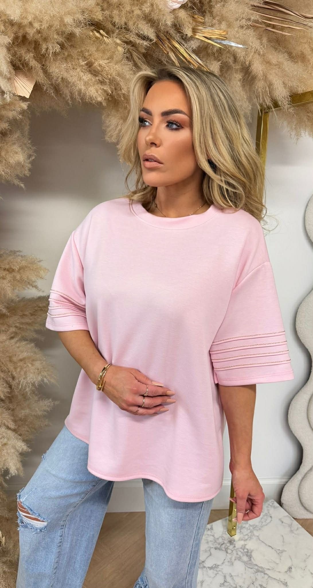 NAOMI GOLDY TEE ROSE