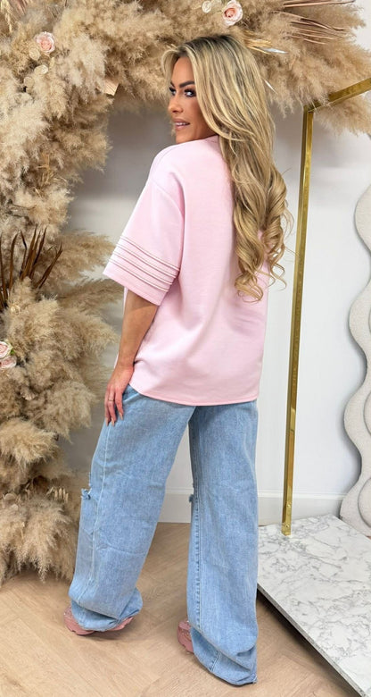 NAOMI GOLDY TEE ROSE