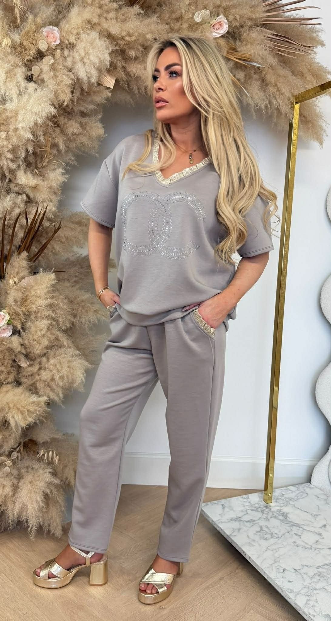 OC GOLDEN BIES SET TAUPE