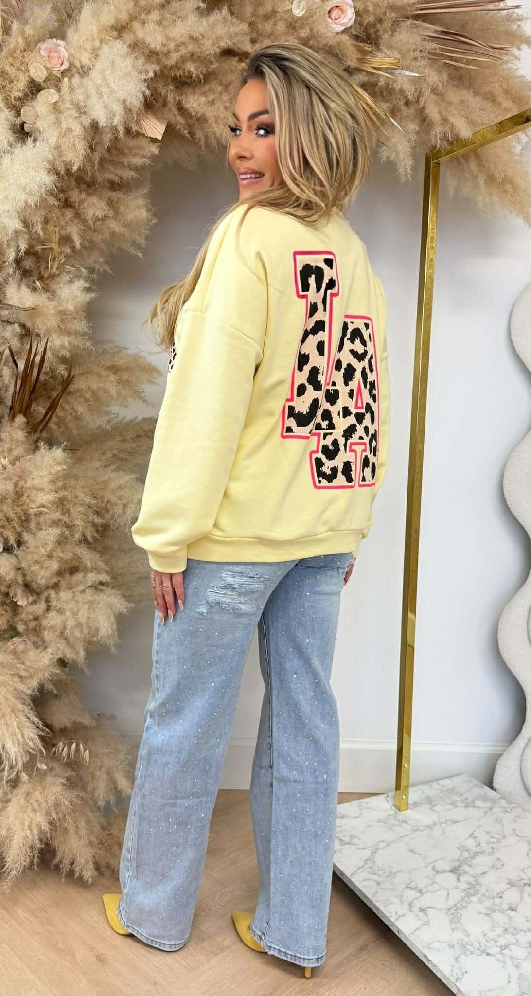 PANTER LA SWEAT YELLOW
