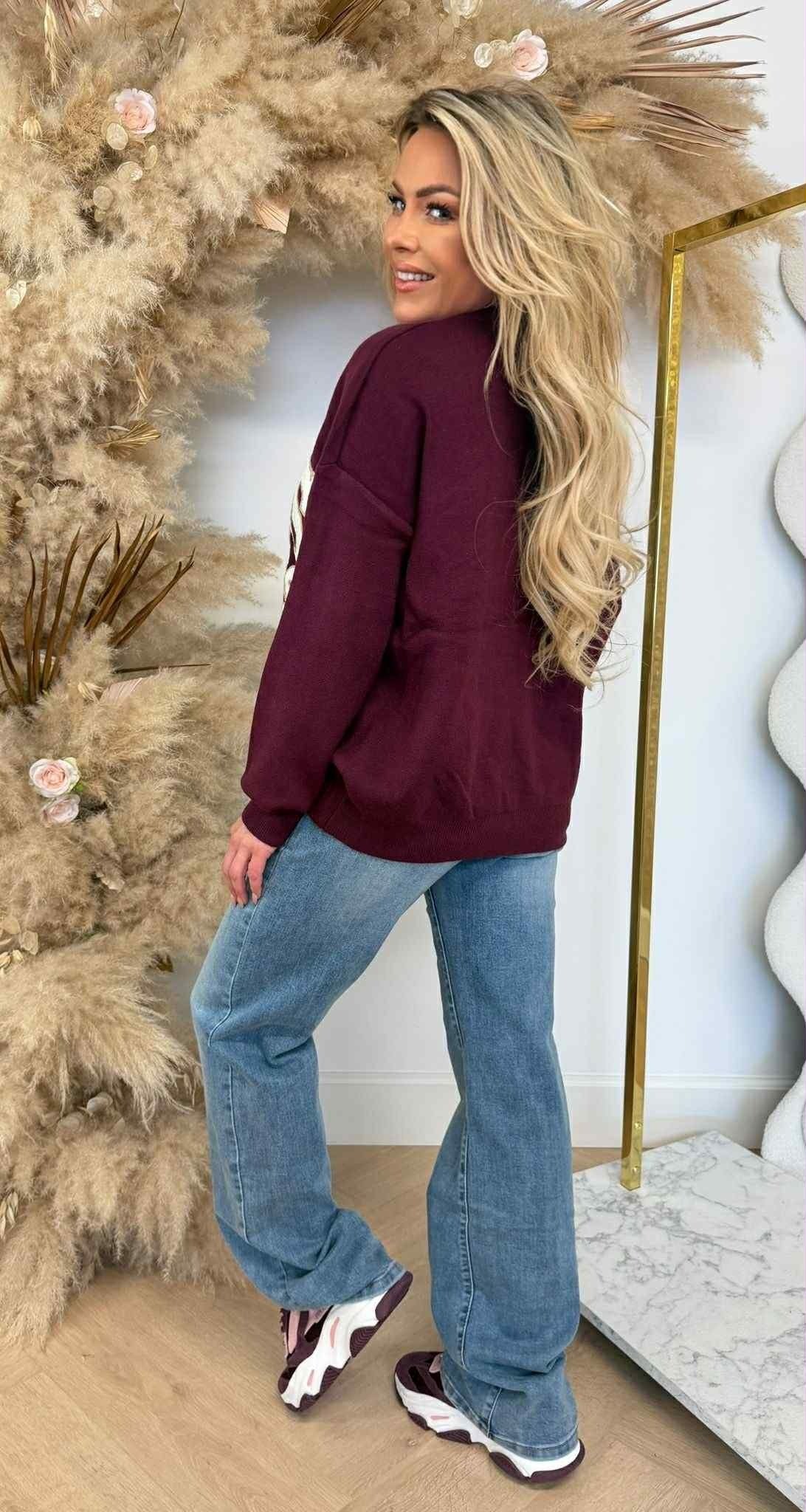 SWEAT TEDDY PARIS 829 BORDEAUX