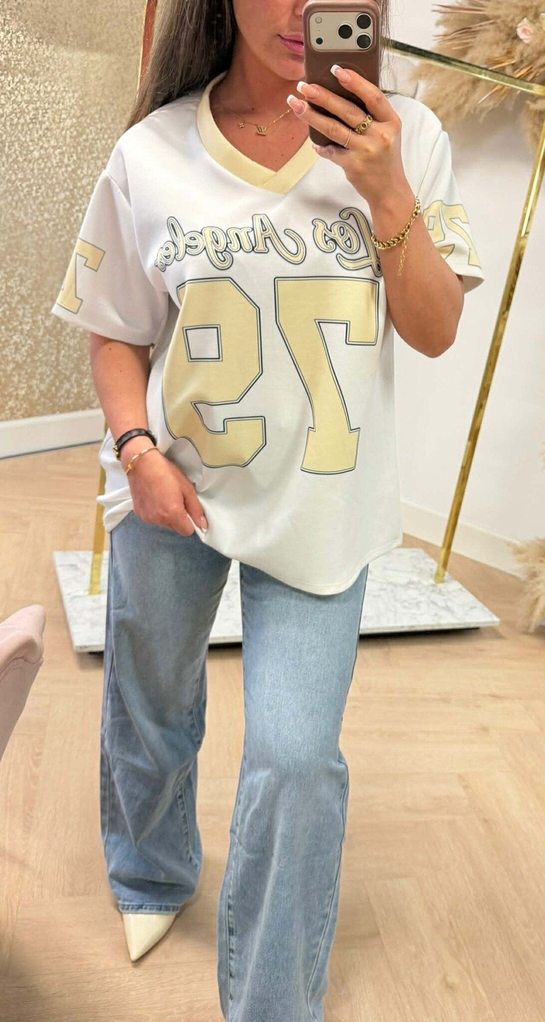 PIEN BASEBALL 79 TEE GELB