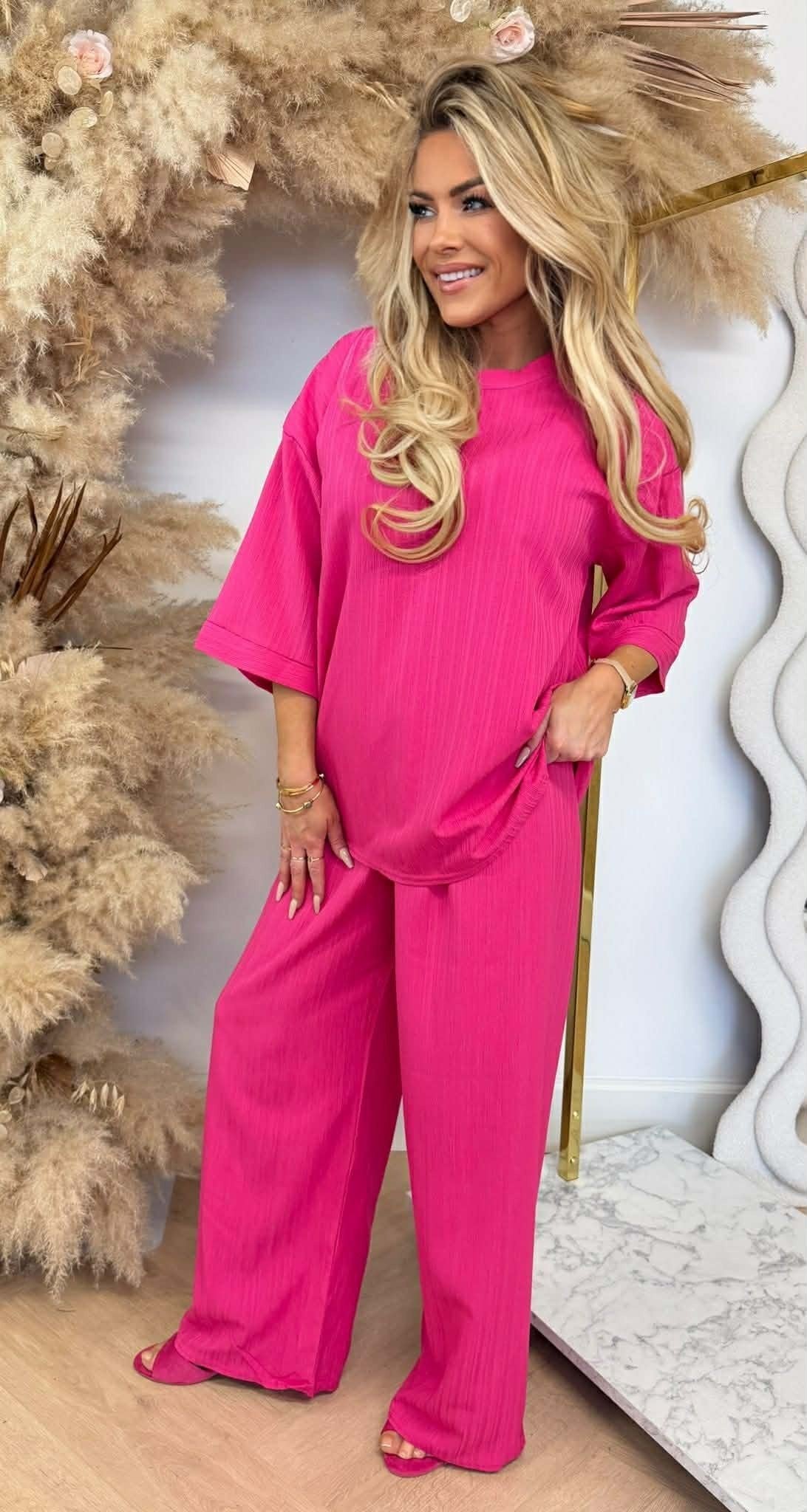 ROMY SET FUCHSIA