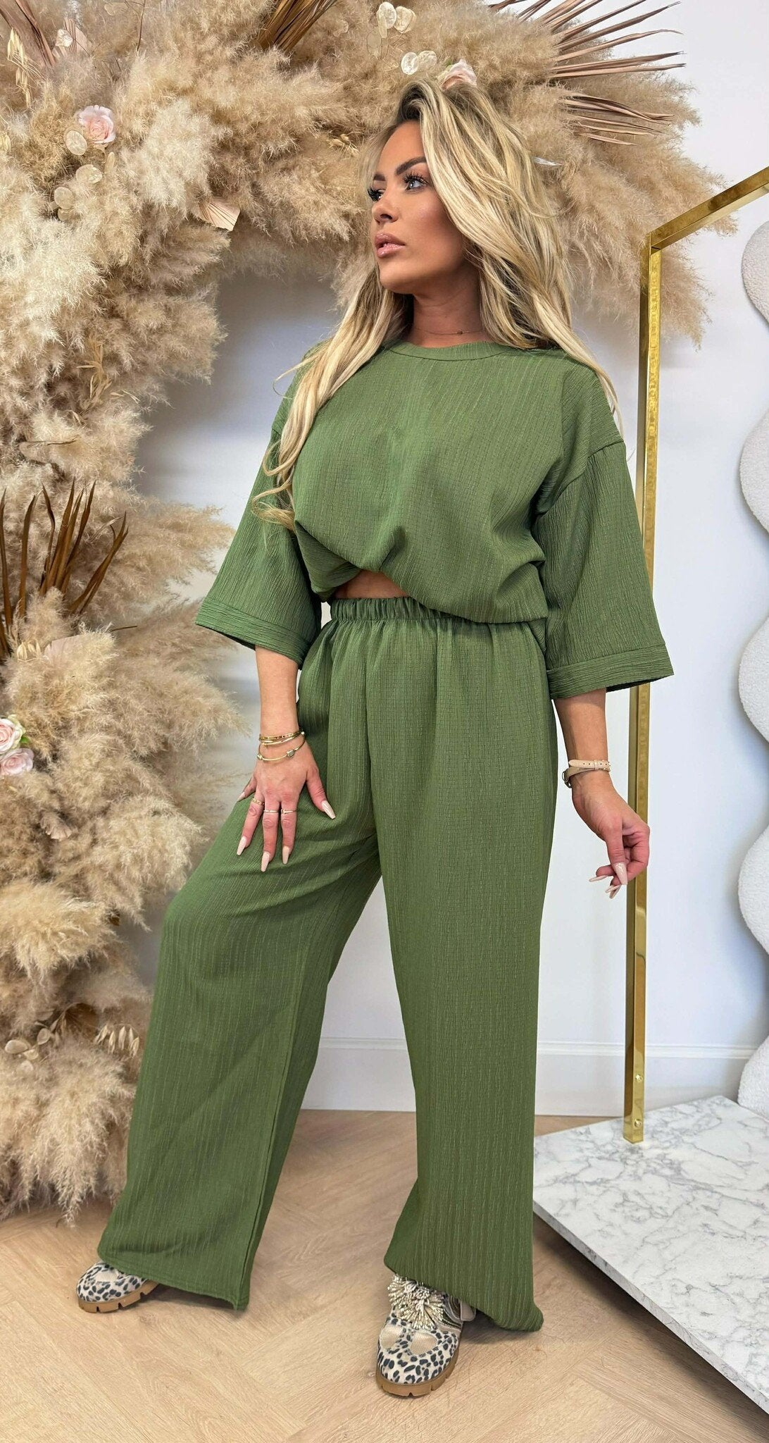 ROMY SET ARMYGREEN