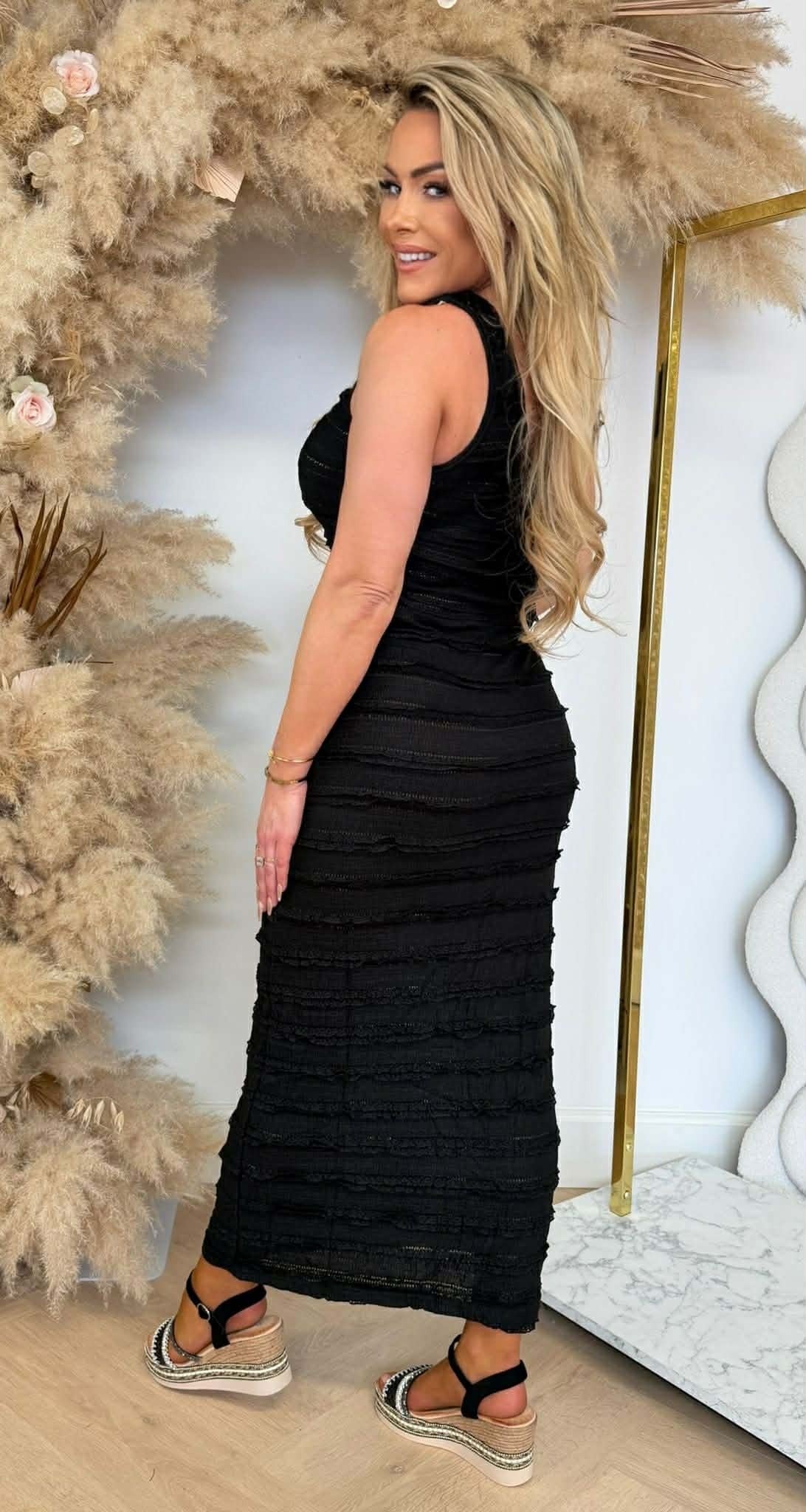 ROUCHE KLEID R9051 SCHWARZ