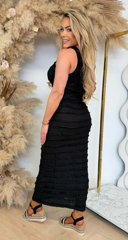 ROUCHE KLEID R9051 SCHWARZ
