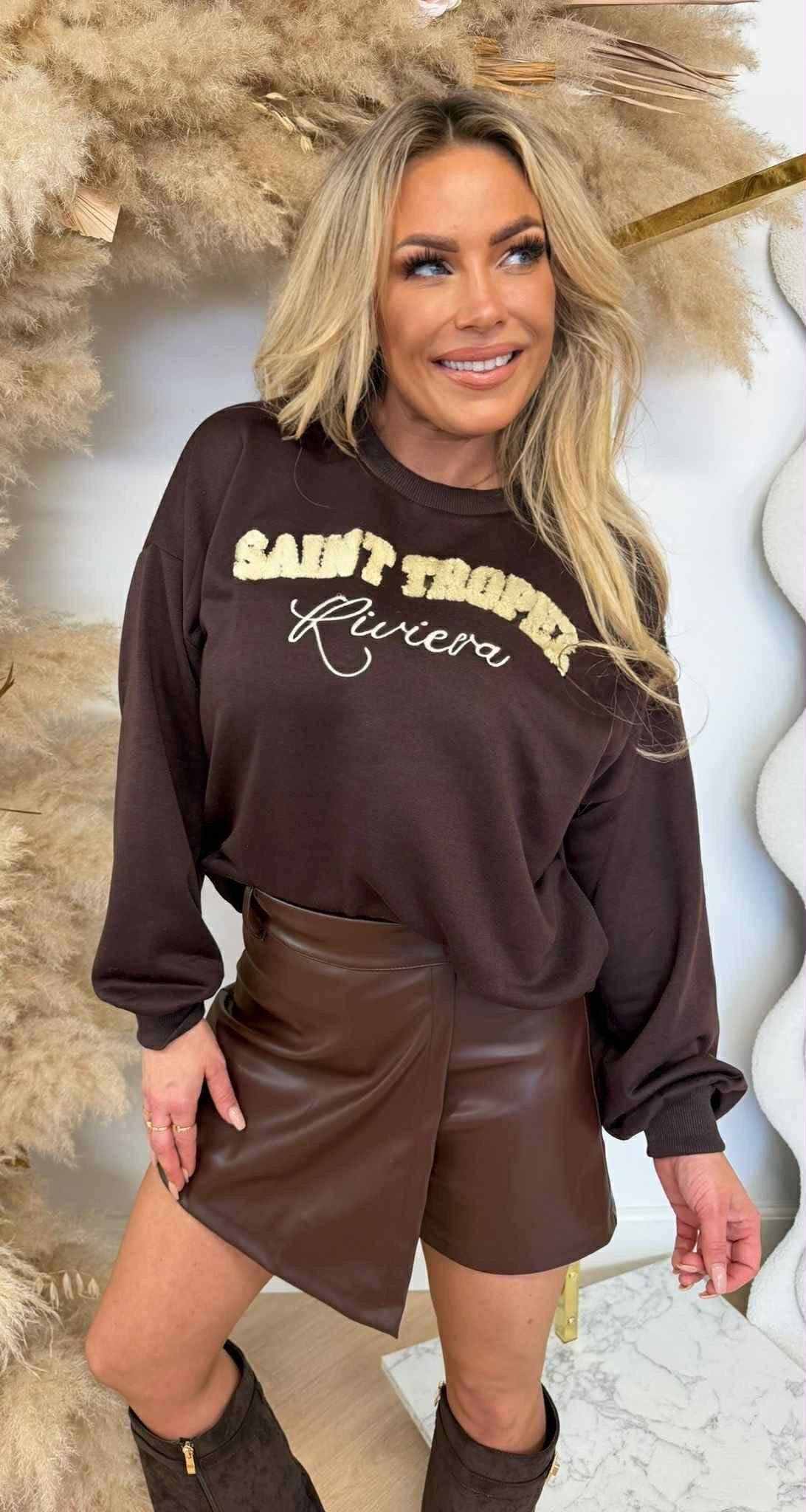 SWEAT SAINT-TROPEZ 5308 CHOCO