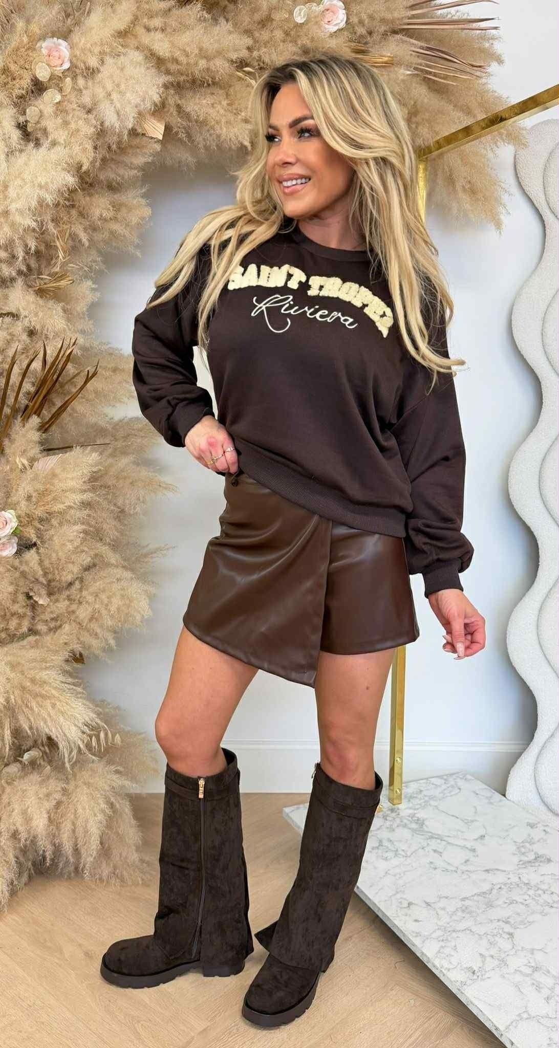 SWEAT SAINT-TROPEZ 5308 CHOCO