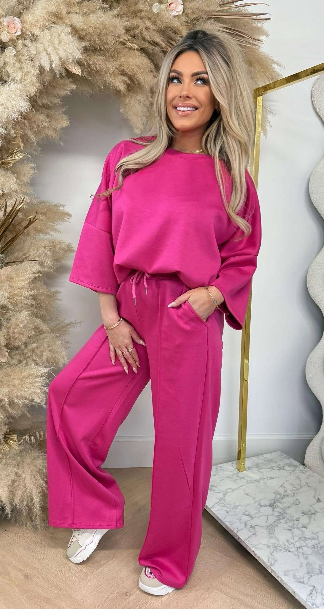 ENSEMBLE DEUX PIÈCES SARAH FUCHSIA