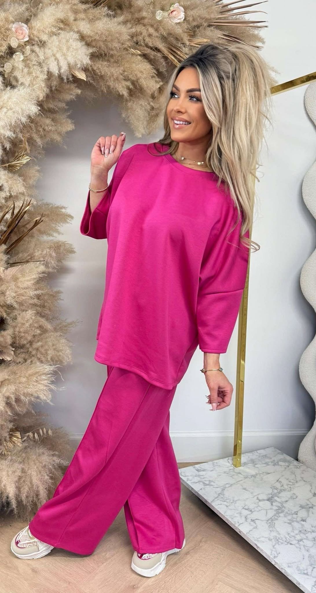 ENSEMBLE DEUX PIÈCES SARAH FUCHSIA