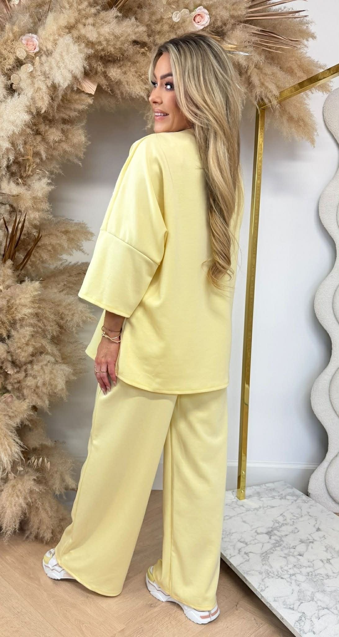 SARAH 2 PIECE SET BUTTERYELLOW