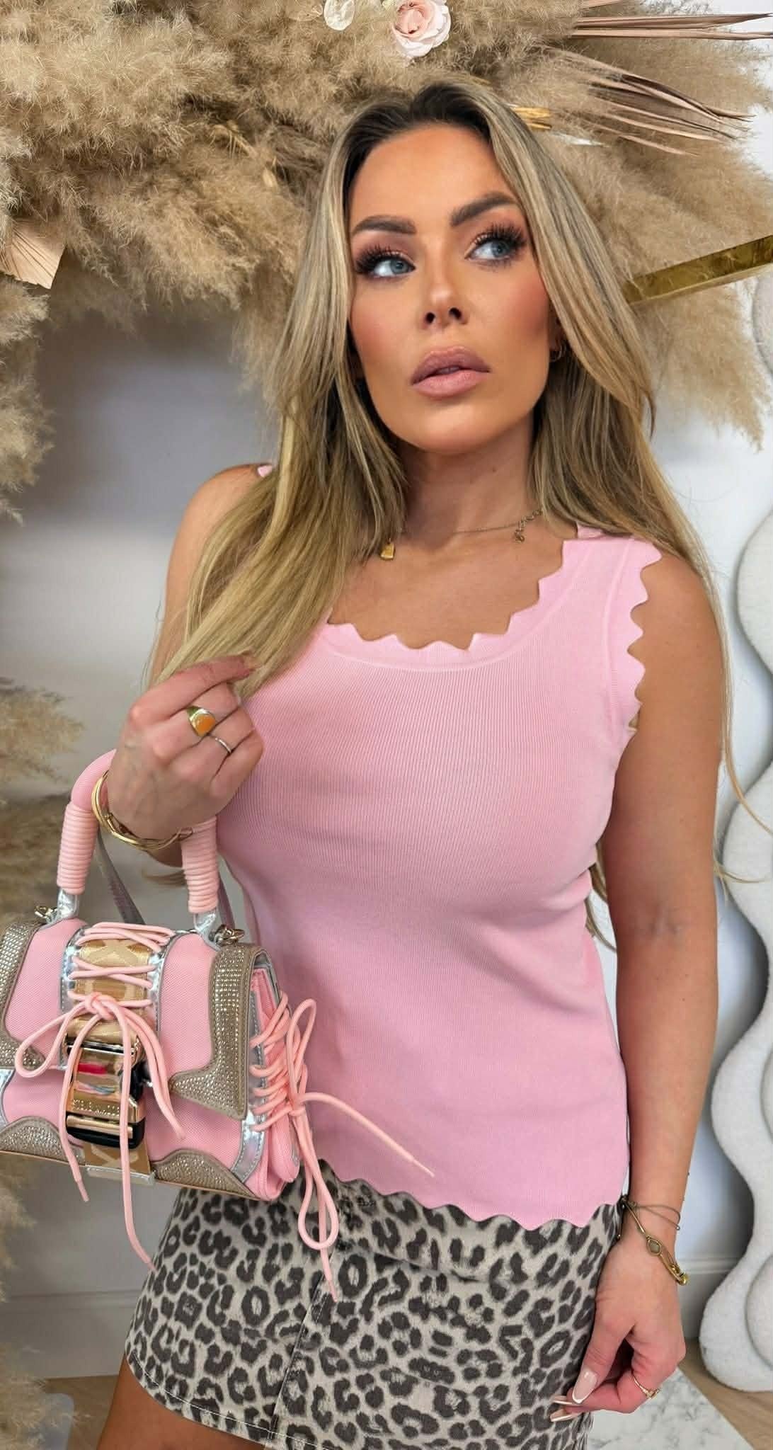 SCHULP TOP 5748 PINK