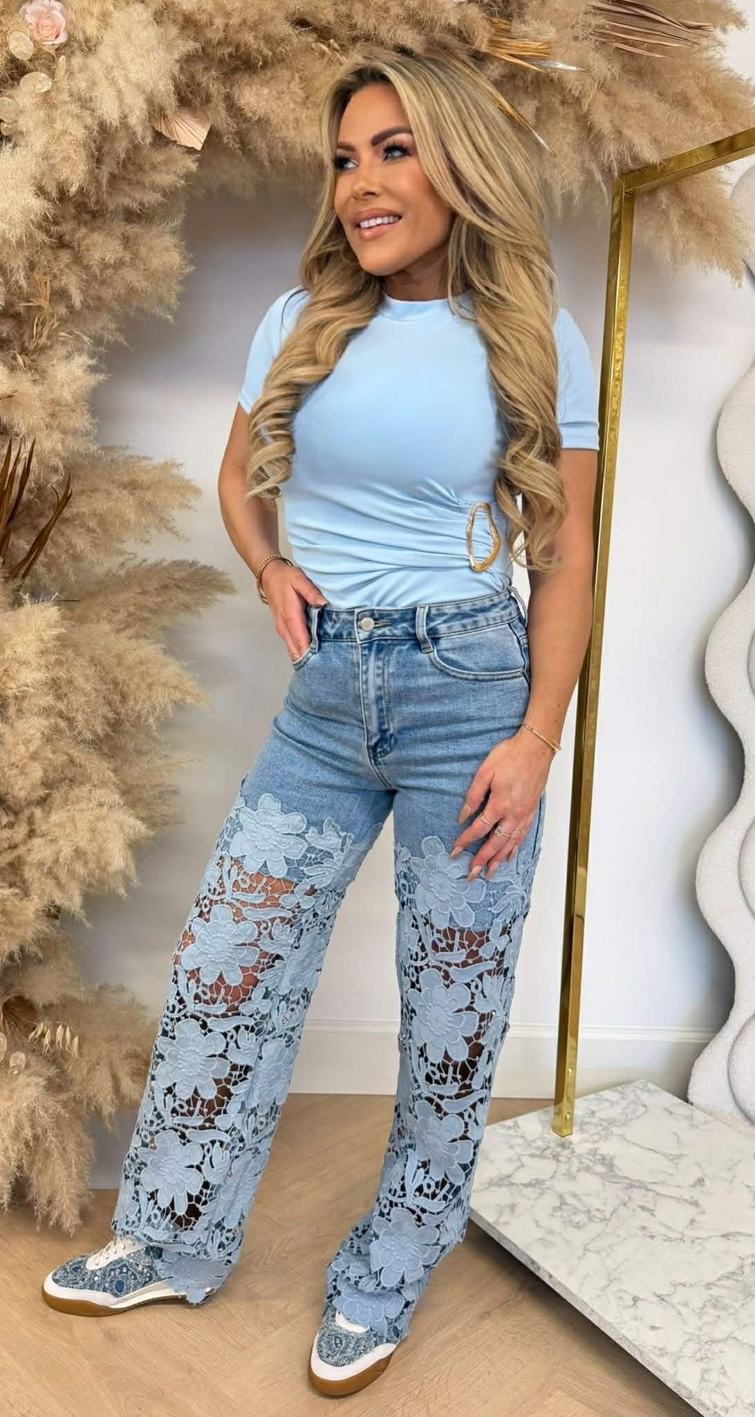REISE ELLE GOLDEN TOP ICEBLUE