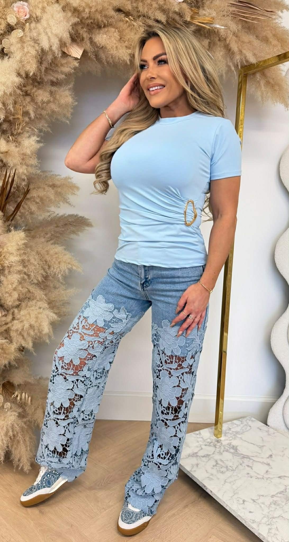 REISE ELLE GOLDEN TOP ICEBLUE