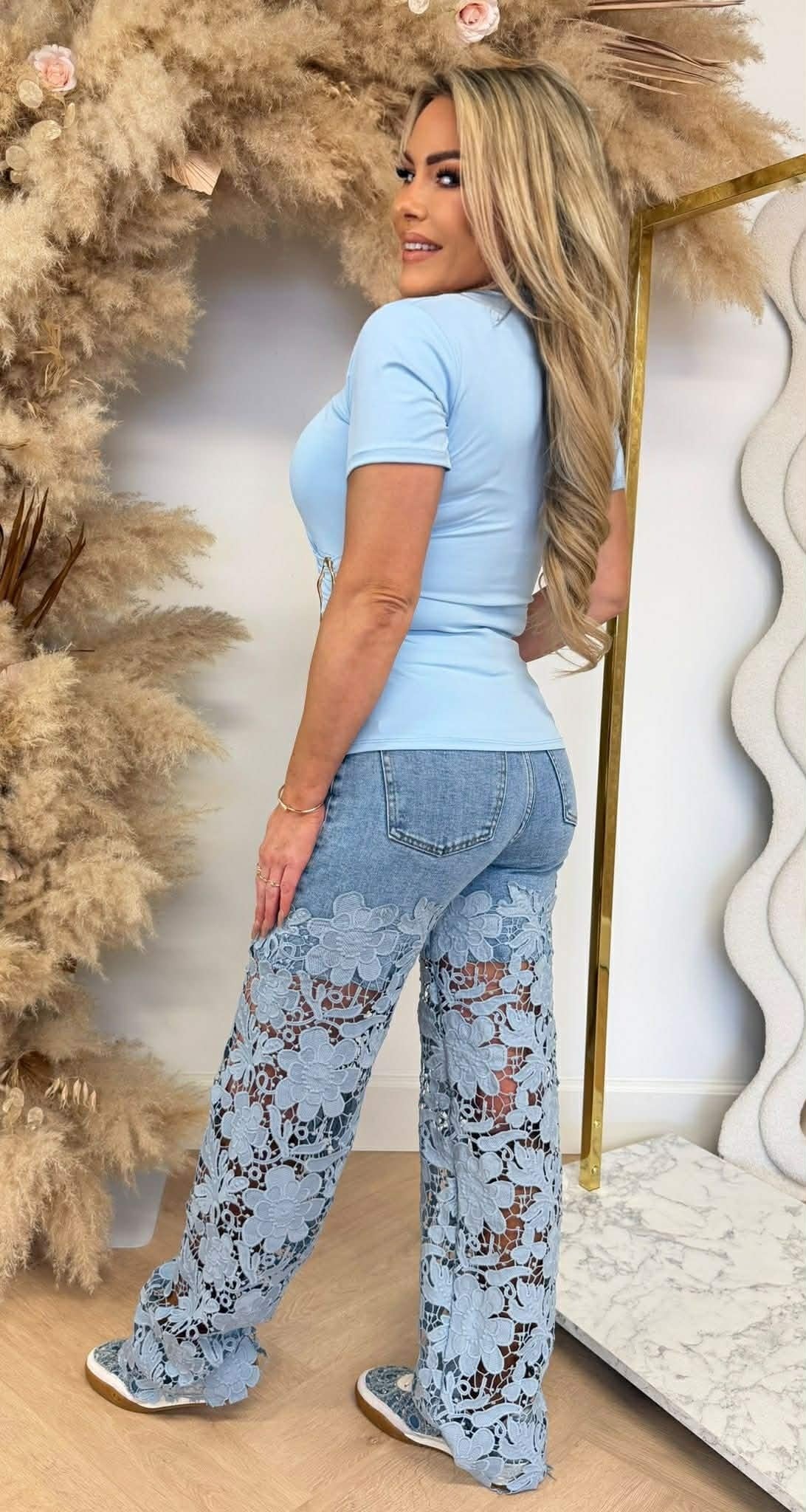 REISE ELLE GOLDEN TOP ICEBLUE