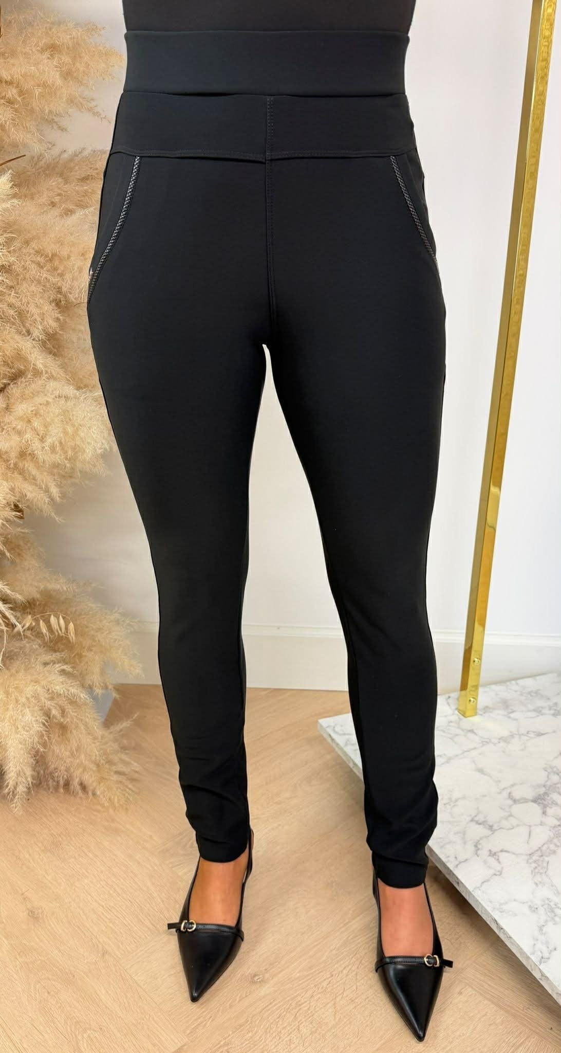TREGGING EXTRA STRETCH 3312-8 BLACK