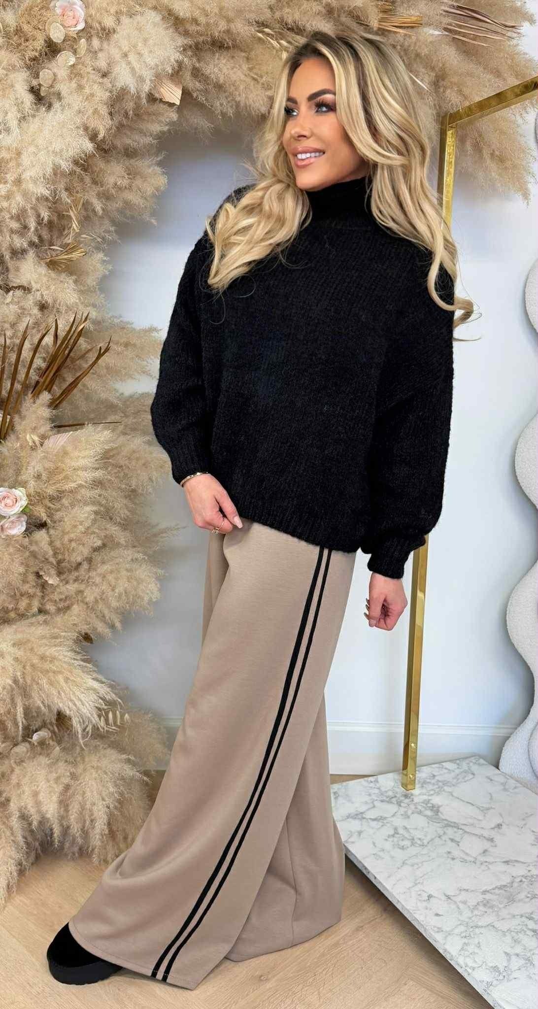 PULL BASIQUE COL ROULÉ 165 BLACK