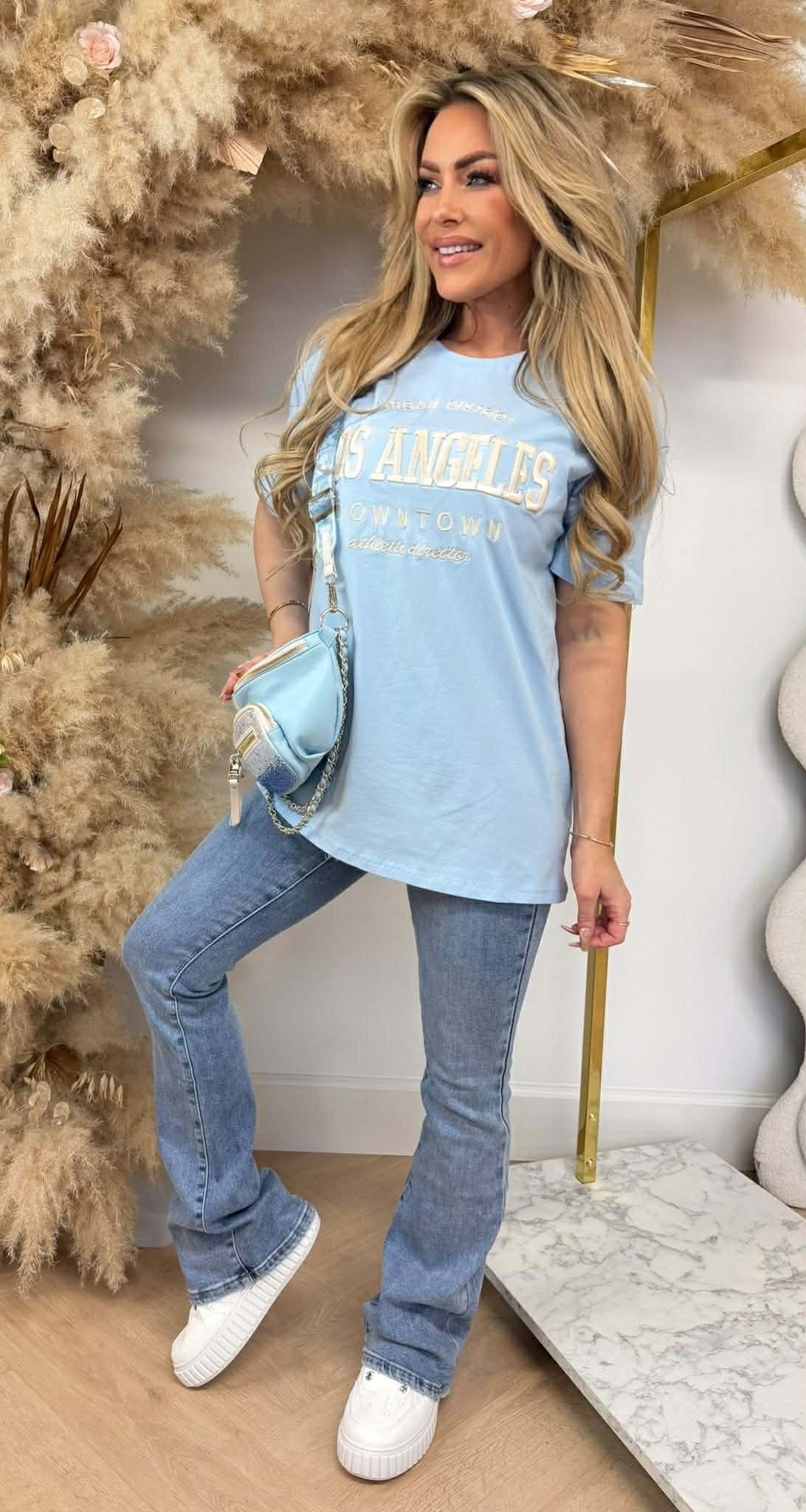 URBAN DISTRICT LA TEE 065-37 ICEBLUE