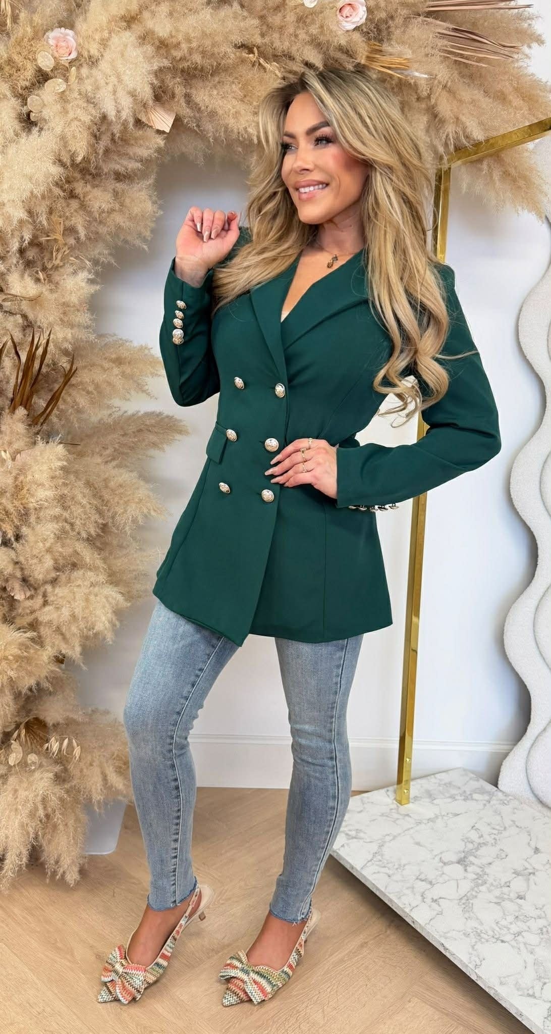 VANESSA BLAZER GUCGREEN