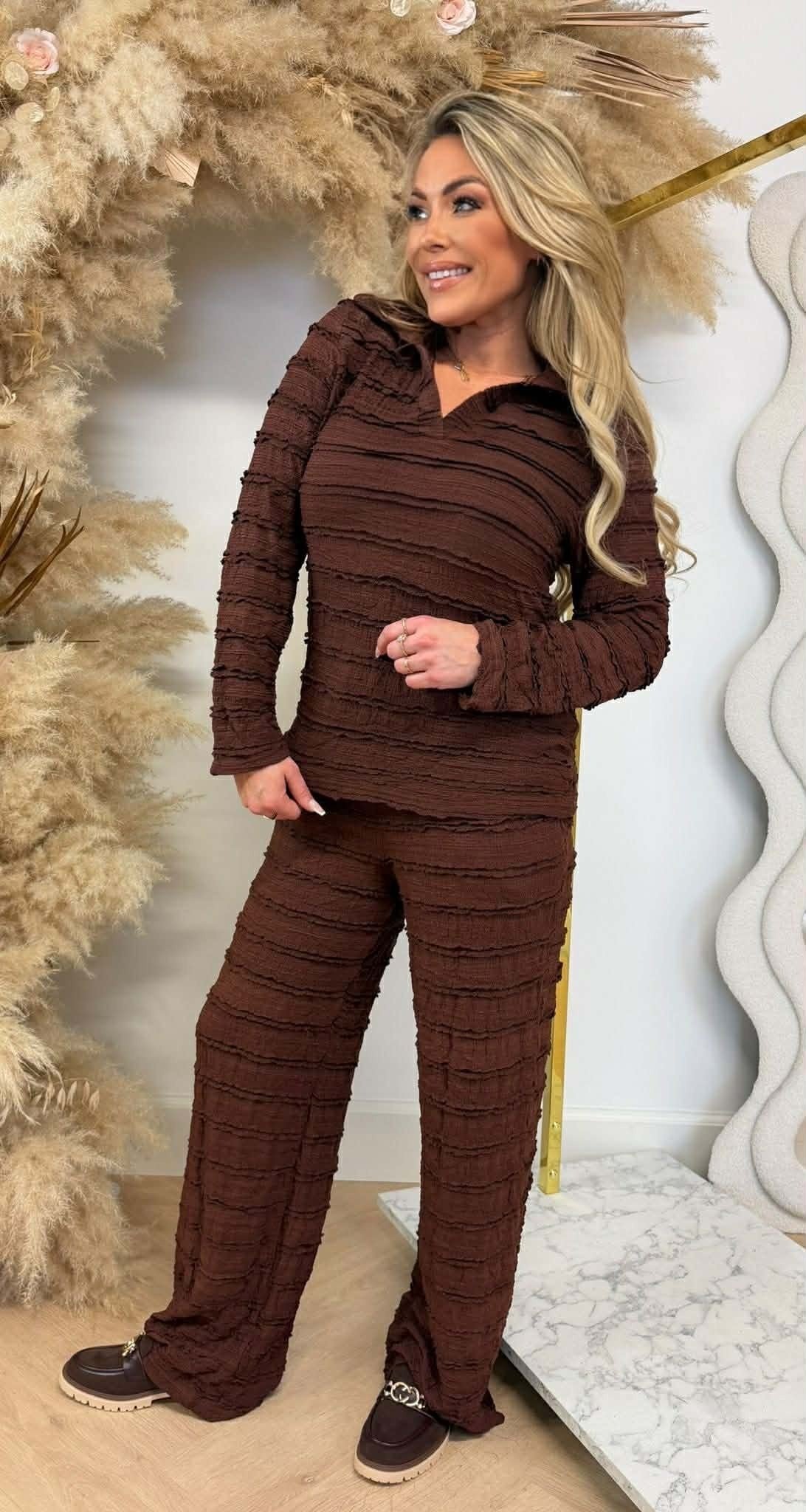 VANESSA SET 2127 CHOCO
