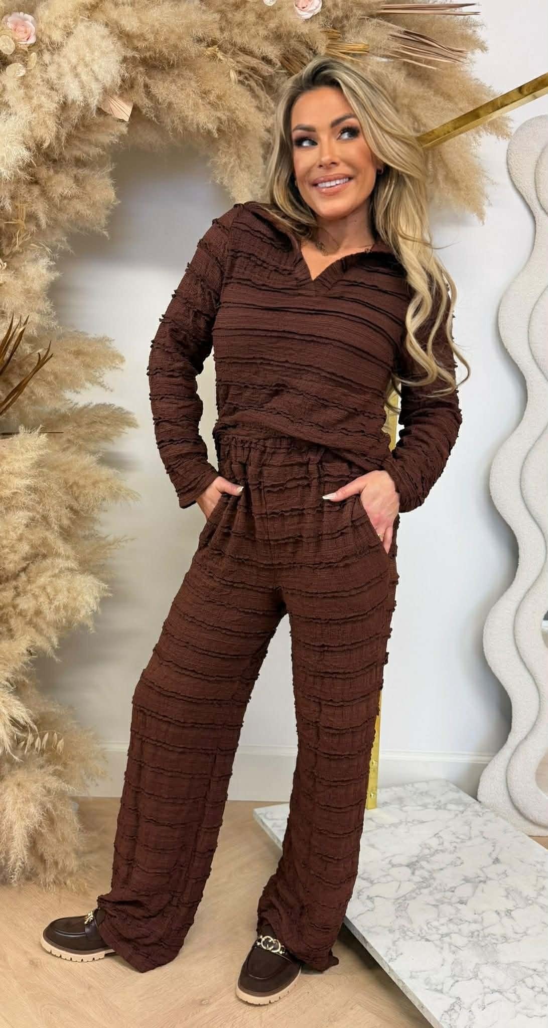 VANESSA SET 2127 CHOCO