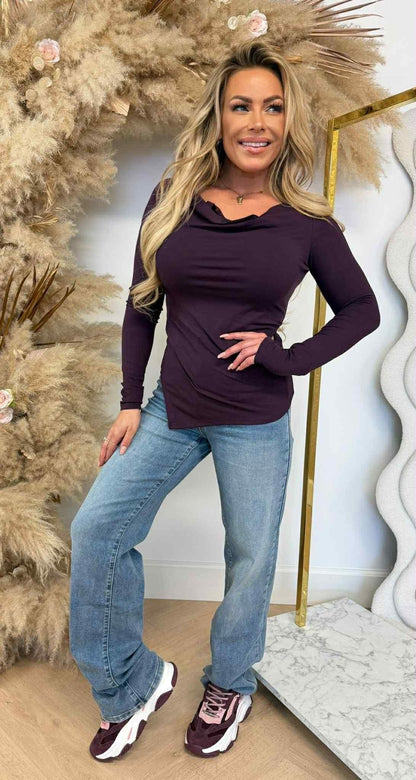 TESS LONGSLEEVE 9968 PURPLE