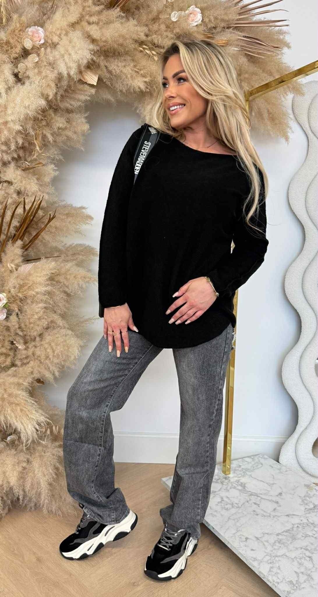 ZOE SOFT TOP NOIR