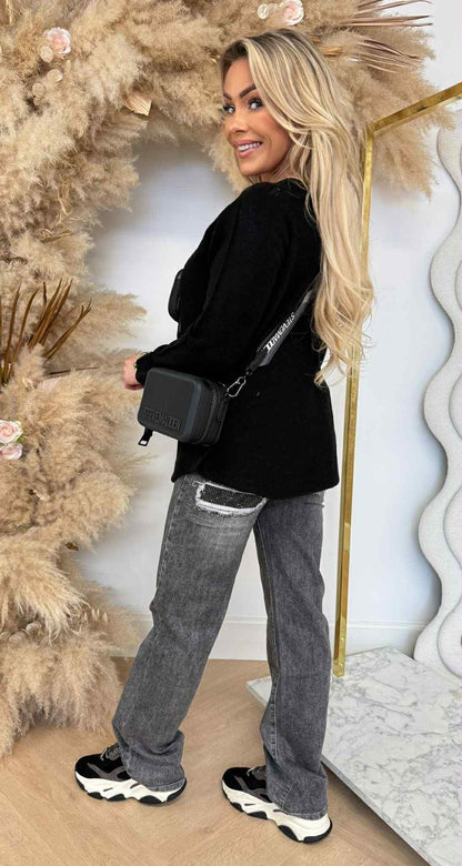 ZOE SOFT TOP NOIR