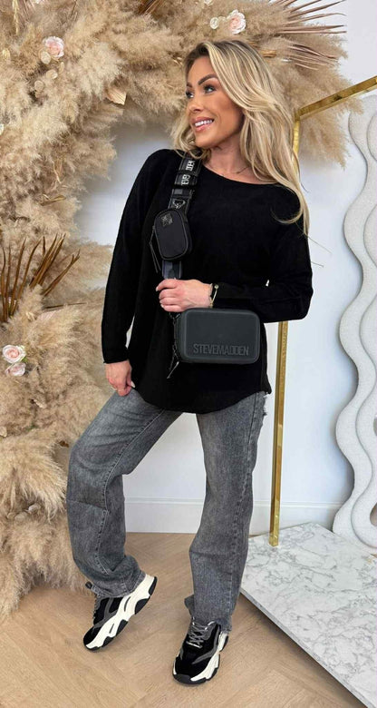 ZOE SOFT TOP NOIR