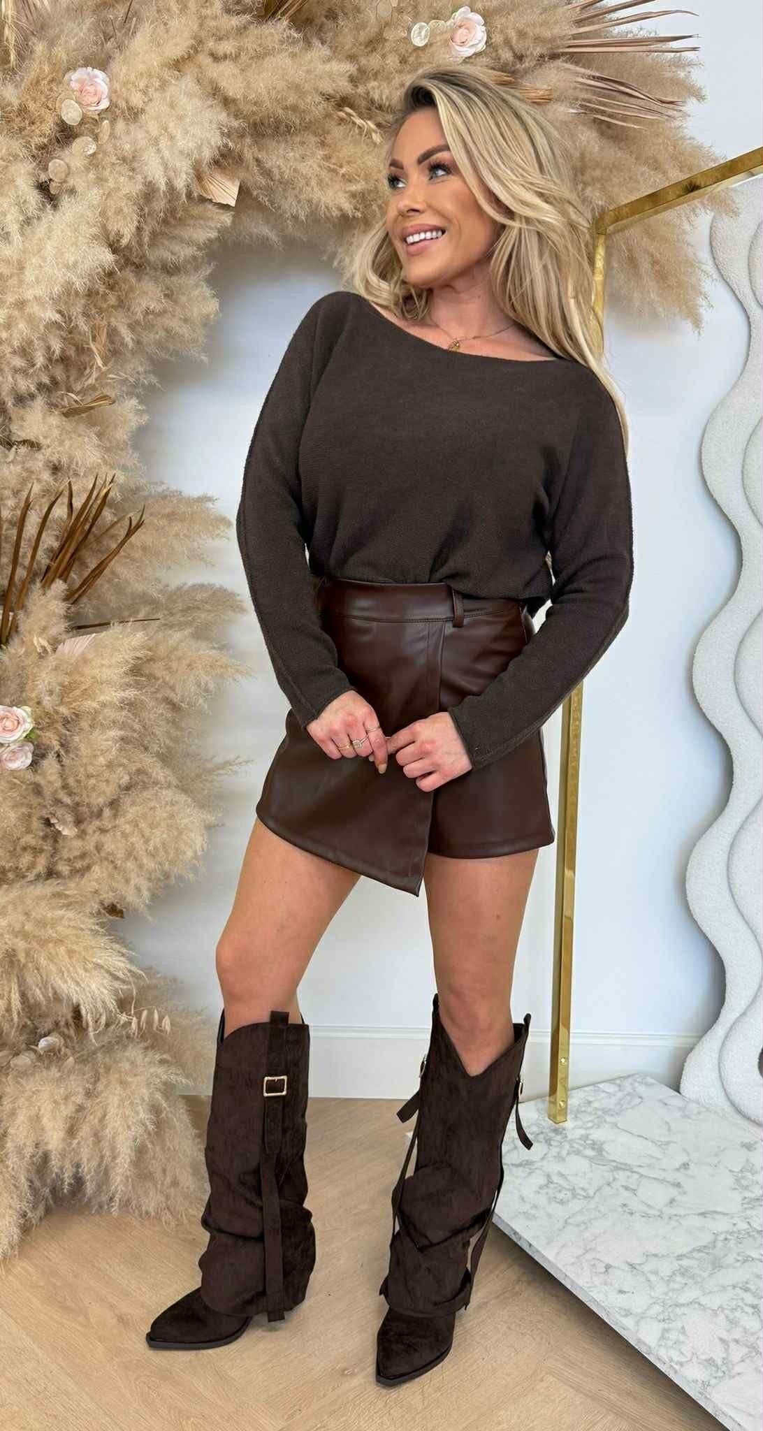 ZOE SOFT TOP CHOCO
